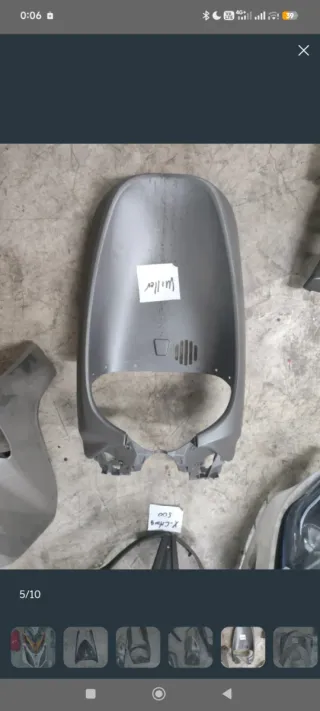 Carenado frontal Kymco Super Dink 125
