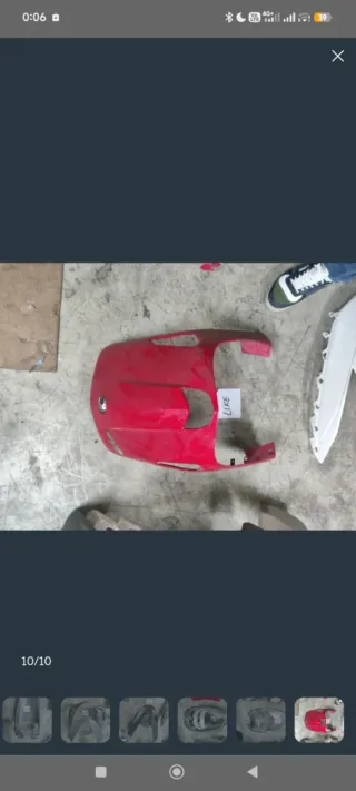 Carenado frontal Kymco Super Dink 125