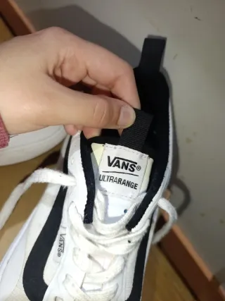 Zapatillas Vans Blancas y Negras