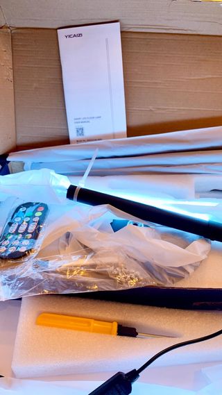 Lampada da terra LED Yicaizi RGB