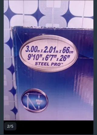 Piscina familiar con depuradora - 1 uso