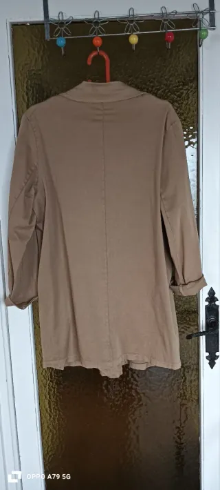 Gabardina Zara Mujer Marrón