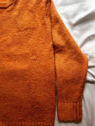 Jersey Lana Zara Naranja