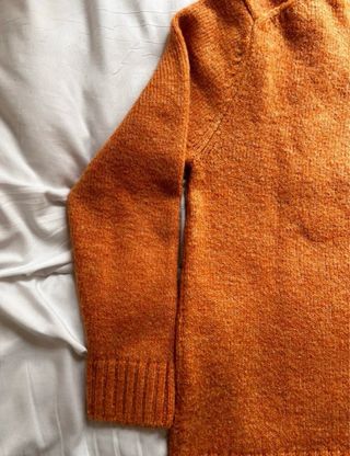 Jersey Lana Zara Naranja