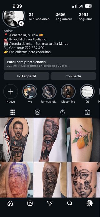 Tatuaje Antebrazo Entero - Oferta 200€