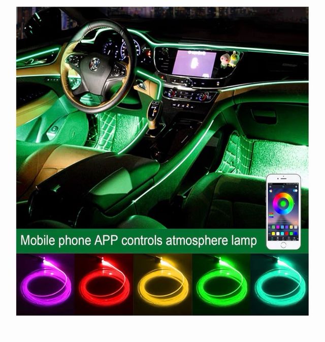 Tira LED Coche 6M RGB Control App