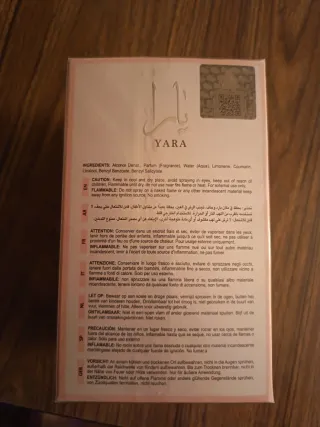 Perfume Yara Lattafa Mujer Eau de Parfum 100ml