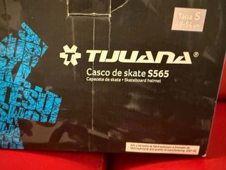 Casco de skate Tijuana S565 blanco talla S niño/a