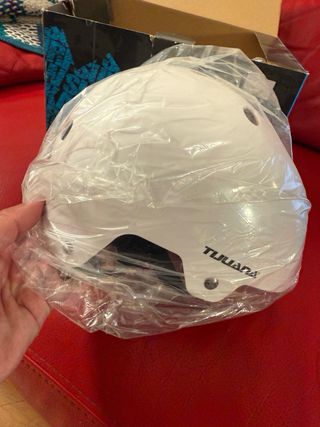 Casco de skate Tijuana S565 blanco talla S niño/a