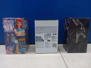 3 Cajas Vacías One Piece (Nami, Sanji, Robin)