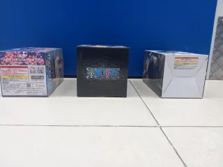 3 Cajas Vacías One Piece (Nami, Sanji, Robin)