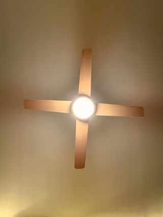 Ventilador de techo con luz 132x34
