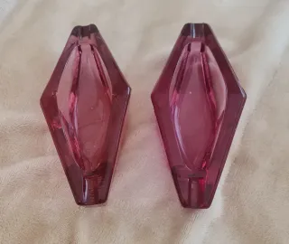 Val Saint Lambert Rosa Neodimio Cristal