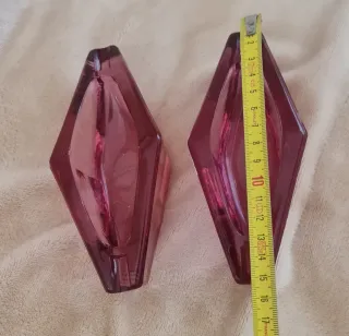 Val Saint Lambert Rosa Neodimio Cristal