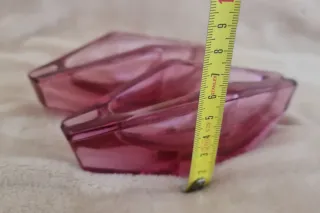 Val Saint Lambert Rosa Neodimio Cristal