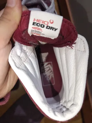 Botas Vans Mujer granates