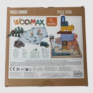 WOOMAX Zookabee Torre de Madeira Animais