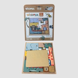 WOOMAX Zookabee Torre de Madeira Animais