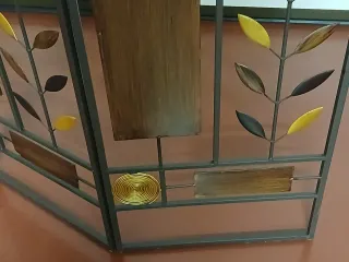 Biombo de forja decorativo nuevo