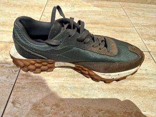 Zapatillas Scalpers Marrón y Verde sin caja