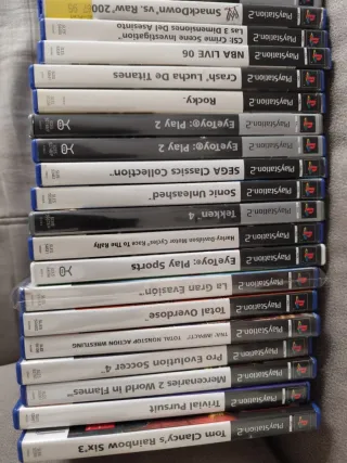 Lote 40 Juegos PlayStation 2 PS2 pal España