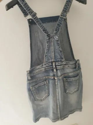 Vestido peto vaquero