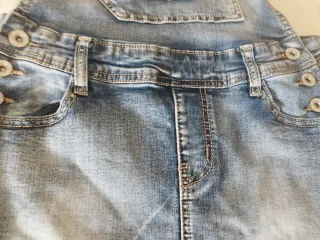 Vestido peto vaquero