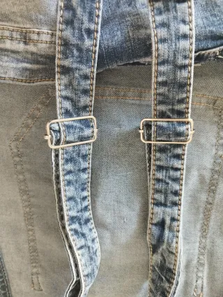 Vestido peto vaquero