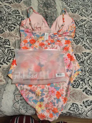 Bañador Cupshe floral talla xl