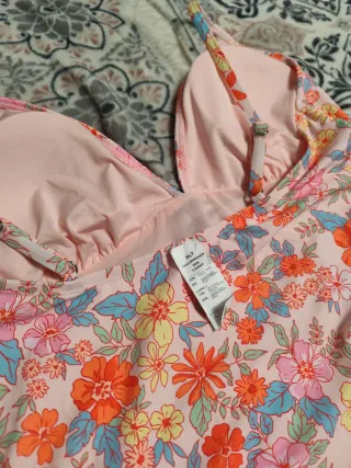 Bañador Cupshe floral talla xl