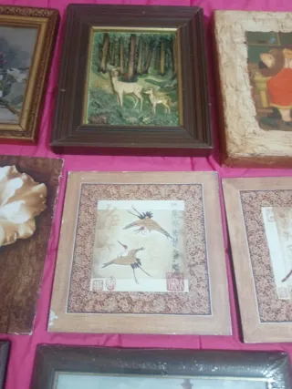 Set di 12 quadri vintage