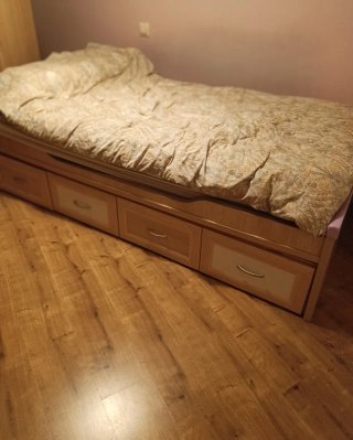 Dormitorio juvenil con cajones