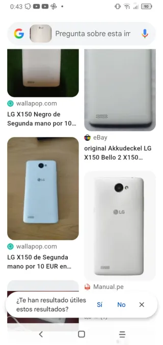 LG Cellulare Nero/Argento