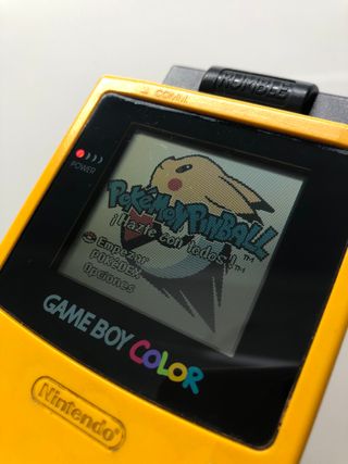 Juego Pokémon Pinball de Game Boy Color GBC