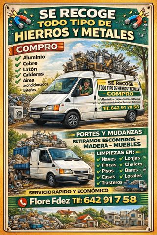 Se hacen portes y mudanzas