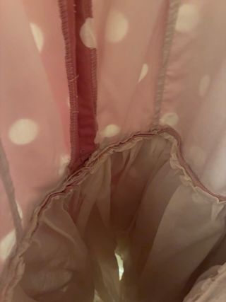 Traje Flamenca Niña Rosa Lunares