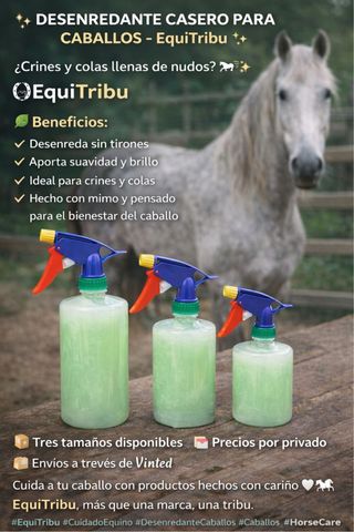 Desenredante Casero para Caballos - EquiTribu