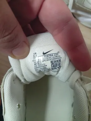 Zapatillas Nike AL8 Mujer Beige/Blancas