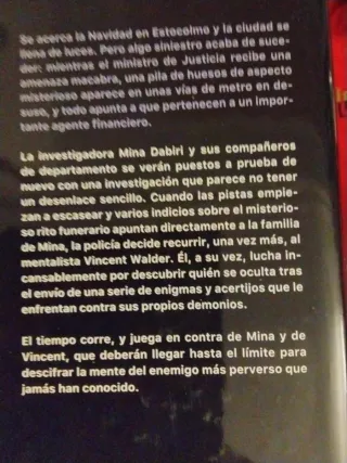 4Libros Camilla Lackberg henrik Fexeus:Mina Dabiri