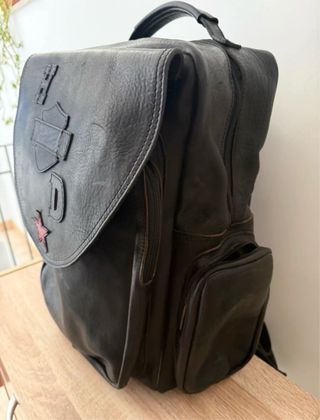 Borsa moto Harley Davidson Pelle Nero