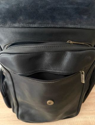 Borsa moto Harley Davidson Pelle Nero