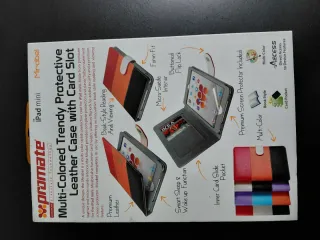 Funda Promate iPad mini Multi-Color Cuero