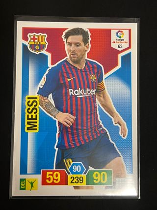 Messi 2018 Adrenalyn - Cromos LaLiga