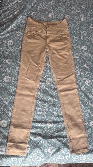 Pantalón Salsa Jeans Beige Talla 30