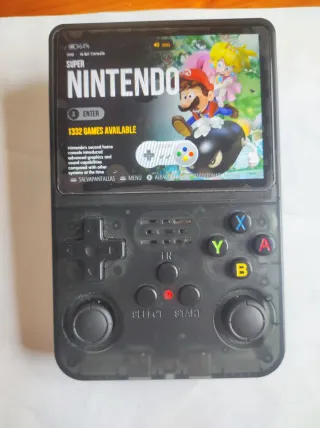 Consola Retro R36S (V20) Negra/Multicolor