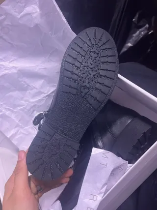 Botines Geox RAWELLE cordones negro