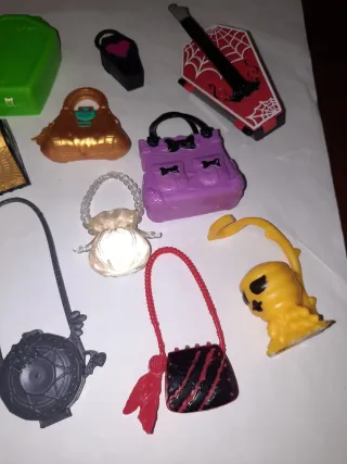 MONSTER HIGH ACCESORIOS UNIDAD