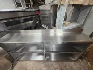 ✅✅Mesa Acero Inox Estantería 1 Balda✅