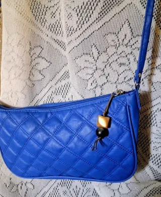 Bolso Blanco Azul