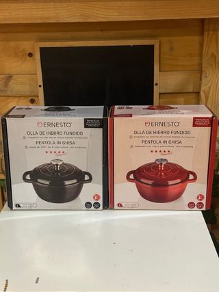 Ollas de Hierro Fundido Ernesto
